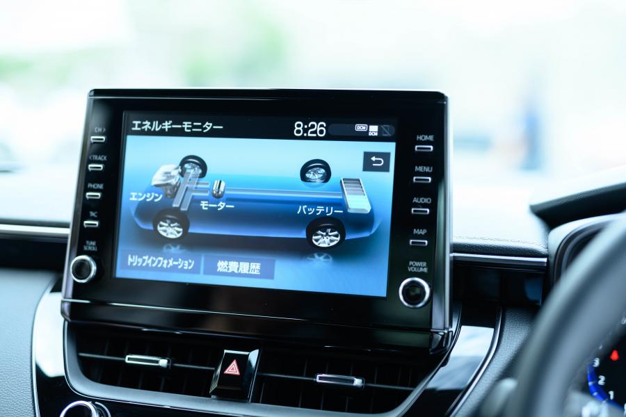 Детали интерьера Toyota Corolla Hybrid G-X 2019 года  (JP) (фото 11 из 12)
